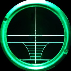 3-9×40 AOEG Hunting Rifle Scope Red Green Dual illuminated PEPR Mount & Sunshade