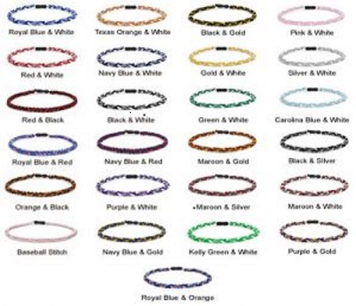 SALE 20&Prime; 50cm Titanium Sports Tornado Necklace Baseball FREE SHIPPING in USA