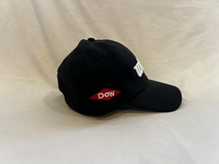 Wilson Black Snapback Hat Junior 97% Polyester 3% Elastane Dow WS Logo