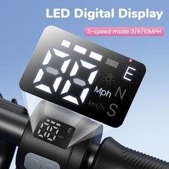 iScooter IK3 Electric Scooter for Kids Ages 6-12, 150W Motor, LED Display, 3