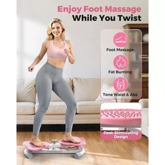 Waist Twist Board Balance Board Core Workout Fitness Twister Exercise 3 Colors