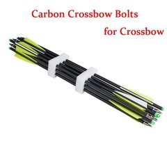 20 inch Crossbow Bolts Carbon Crossbow Arrows +/OR 100 Grain Hunting Broadheads