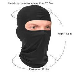 Balaclava Ski Mask UV Protection Breathable Full Head Shiesty Mask for Men Women