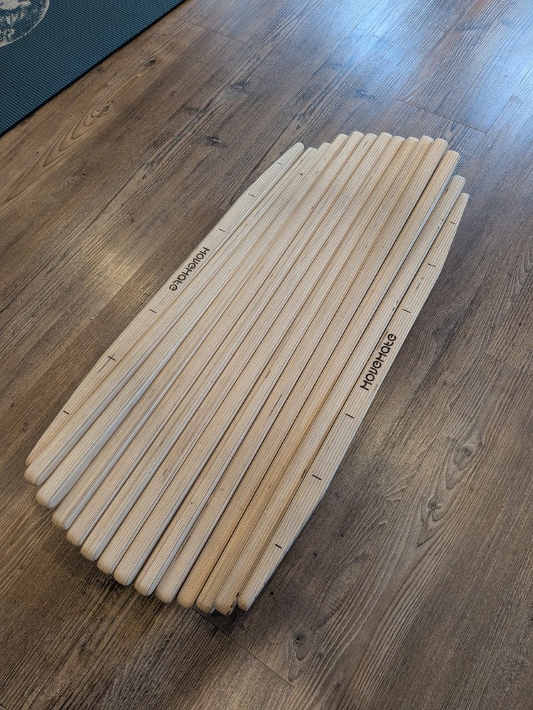 Movemate Active Standing Board — Premium Birch Ergonomic Balance Desk Board
