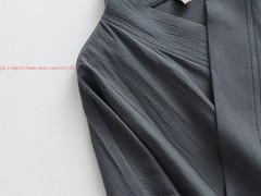 Unisex Wudang Taoist Robe Kung Fu Martial Arts Tai Chi Cotton Linen Long Tops