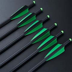 Hunting 20 inch Carbon Crossbow Bolts Crossbow Arrows +/or 100 Grain Broadheads
