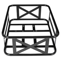 Electric Bike Rear Basket Rear Mount Bicycle Storage Basket for Most Bikes