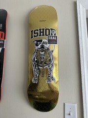 Real ISHOD SSD 2024 Good Dog 8.5 Limited Gold Deck.