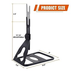 WEEROCK Bike Stand Floor Type Hub Mount Height Adjutable Steel Packing Black
