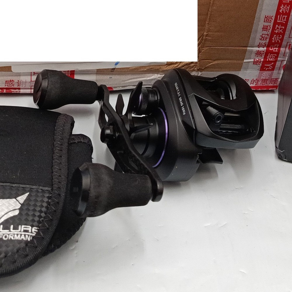 PURELURE ZANA MAX DC Baitcasting Reel Right Hand Aluminium Frame 5kg Drag