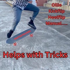 Skateboard Tricks Fast – Accessories Fits All Wheels for All Ages and Levels