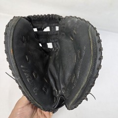 Mizuno GXS101 RG Black Neon Green Catcher&rsquo;s Mitt Baseball Softball Glove RH