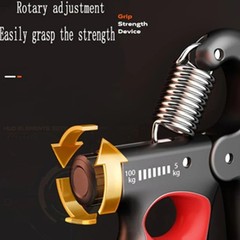 Adjustable Hand Grip Strengthener 5-100KG Hand and Forearm Trainer with Counter