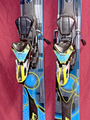 🔥 K2 Superstitious Womens 160cm All-Mountain SKIS Marker Integrated Bindings ⛷️