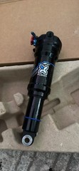 X-Fusion O2 Pro RL Air Rear Shock 185x50mm Mountain Bike Black/Blue/Silver