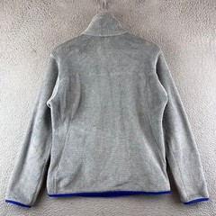 Patagonia Better Sweater Gray Fleece Pullover Jacket Womens Medium Snap