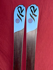 🔥 K2 Superstitious Womens 160cm All-Mountain SKIS Marker Integrated Bindings ⛷️