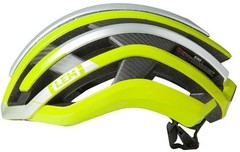 LEM MotiveAir Bike Helmet – Carbon Fiber+Flo Yellow – Lightweight Cycling Helmet