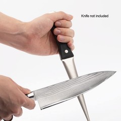 10.6 Inch Diamond Sharpening Rod Stone, Medium, Stone