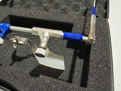 CCT Pistol 37mm Shooting Frame w/ISSF 30mm eyeshield & 37mm Iris BLUE