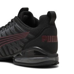 Puma Voltaic Evo 37960126 Mens Black Mesh Lace Up Athletic Running Shoes