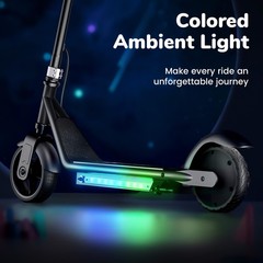 iScooter IK3 Electric Scooter for Kids Ages 6-12, 150W Motor, LED Display, 3