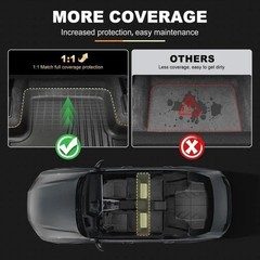 All Weather Floor Mats for Honda Accord 2026 2025 2024 2023 (Include Hybrid), TP