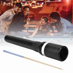 Pool Cue Extension,30×4.5×3.5cm Black Plastic Snooker Cue Extension Billiards…