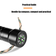 Trekking Pole Travel Walking Stick, Multifunctional Lightweight Aircraft Alumi