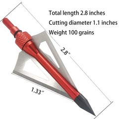 20INCH Crossbow Arrows Crossbow Bolts +/or Broadhead Lighted Nock Target Hunting