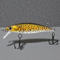 Dynamic Lures HD TROUT (Ghost Brown Trout) Fishing lure