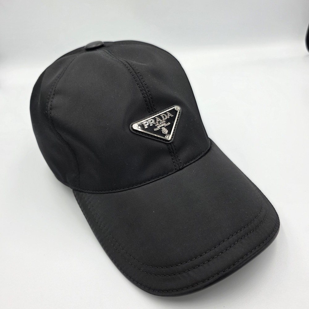 New Fashion Triangle Logo Baseball Cap Hat Unisex Adjustable Black