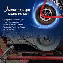 Generic Torque Converter Motor Riser Mount Plate for 196/212cc Coleman Mini Bike
