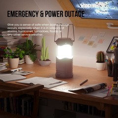 Portable Collapsible LED Lantern Set for Home, Outdoor & Emergency Use