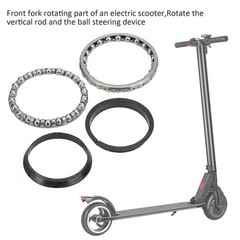 2Pcs Scooter Steering Bearing, 1.6in M365 Steering Ball Bearing, Steel Electr…