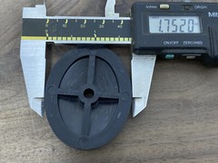 Rifle Shotgun Pistol Grip Cap (measurements in pics) (1.75 by 2.25 inches)