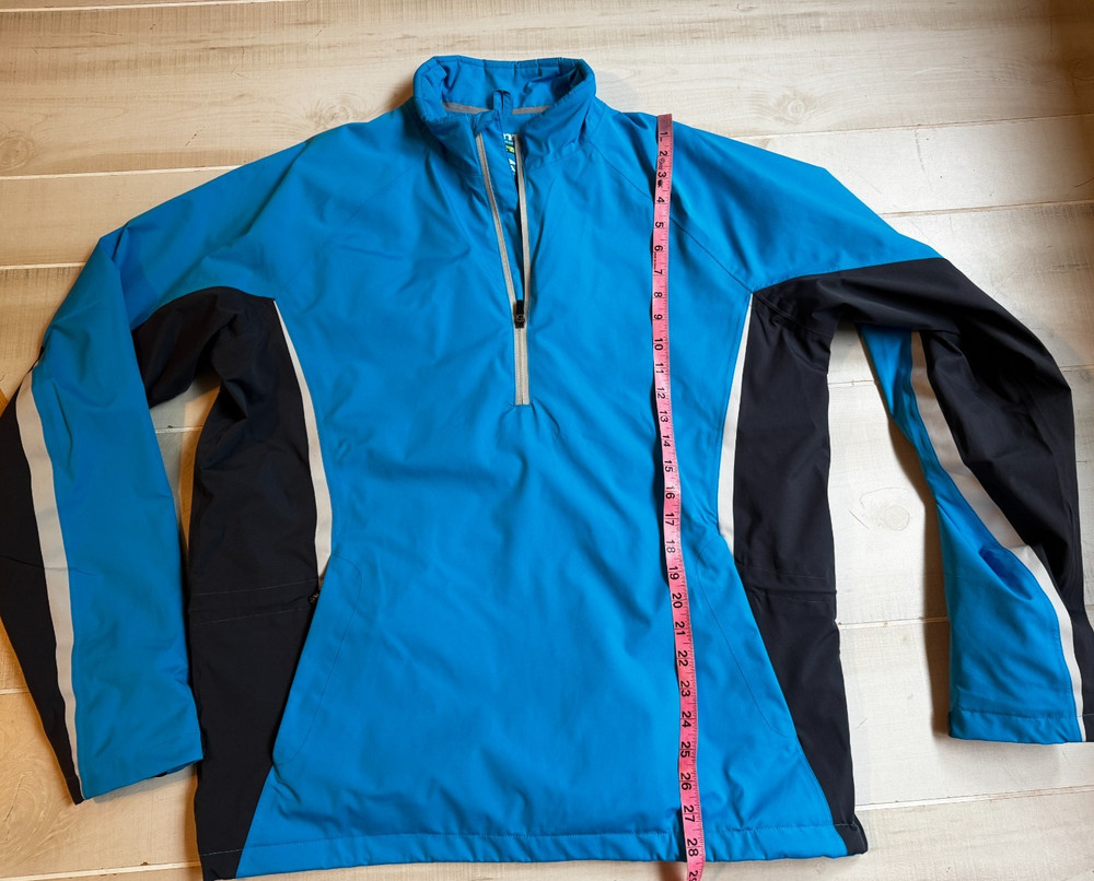 Sunice Typhoon Zephal waterproof breathable pullover blue golf jacket size L men