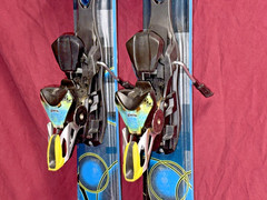 🔥 K2 Superstitious Womens 160cm All-Mountain SKIS Marker Integrated Bindings ⛷️
