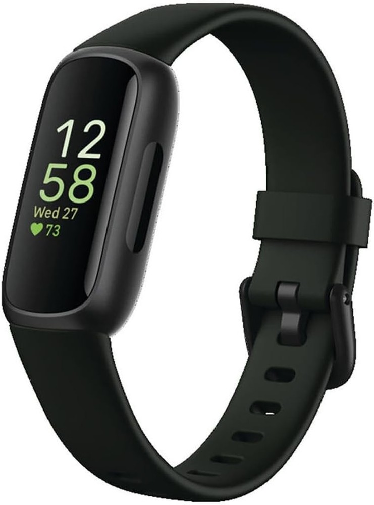 Fitbit Inspire 3 Heart Rate Health & Fitness Tracker Midnight Zen/Black
