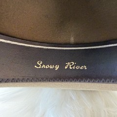 Akubra Snowy River Imperial Quality Pure Fur Felt Western Hat