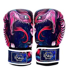 Boxing Gloves Artificial Leather Sparring Kickboxing MMA Fighting Punch Training
