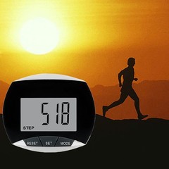 Pedometer Walking Step Counter with Belt Clip Multi-functional Pedometer LCD Dis