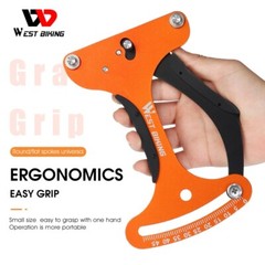 WEST BIKING Bike Spoke Tension Meter Measure Bicycle Wheel Repair Tool Orange