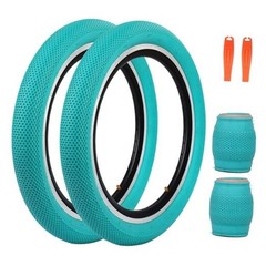 Bike Tire 20 inch Kids Bike Tire 20 x 2.4 inch 20 x 2.4 inch – 2 Tires Cyan