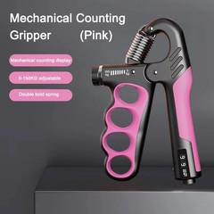 Adjustable Hand Grip Strengthener 5-100kg Forearm Wrist Exerciser Fitness Counte