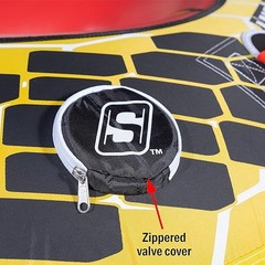 Seachoice Sea Serpent Open Top Tube?1Rider Inflatable Reinforced Towing 4 QTY