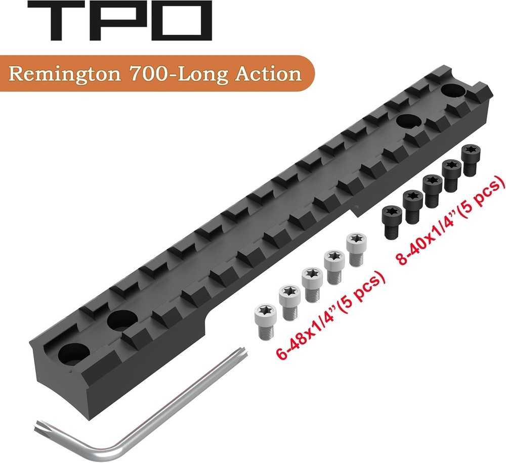 Remington 700 Long Action Picatinny Rail Mount for Remington 700 Scope Base