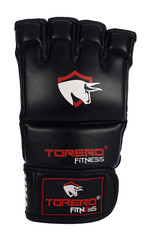 Boxing Glove MMA Training Inner Padded High Quality Weight Lifting – Black