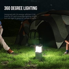 Portable Collapsible LED Lantern Set for Home, Outdoor & Emergency Use