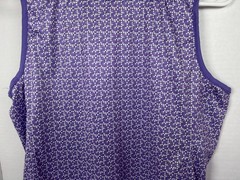 Greg Norman Women&rsquo;s Size L Sleeveless 1/4 Golf Tennis Pickleball Activewear Top